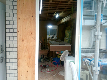 M様邸 二世帯住宅変更に伴う増築・改修工事（兵庫県・川西市）施工中11